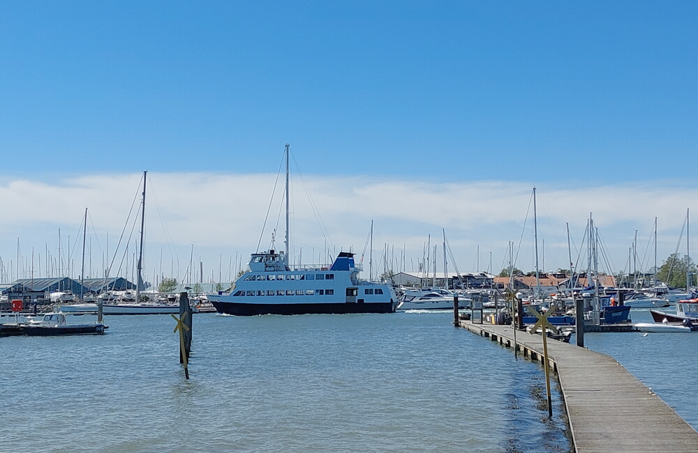 BobMockford's tweet image. A river cruise on its way down the river in Warsash. 30 April 2026. #Warsash #walk #walking