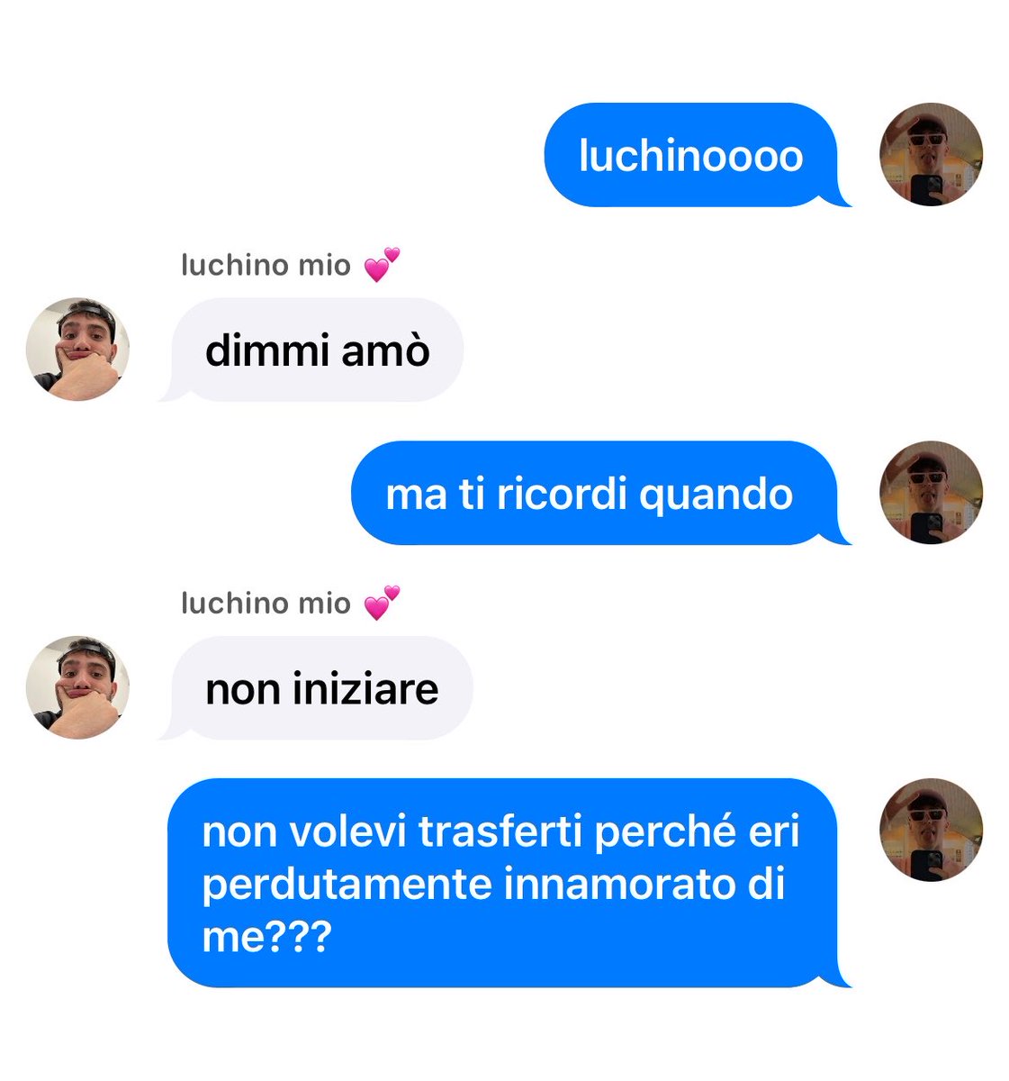 purtroppo io me li immagino cosí