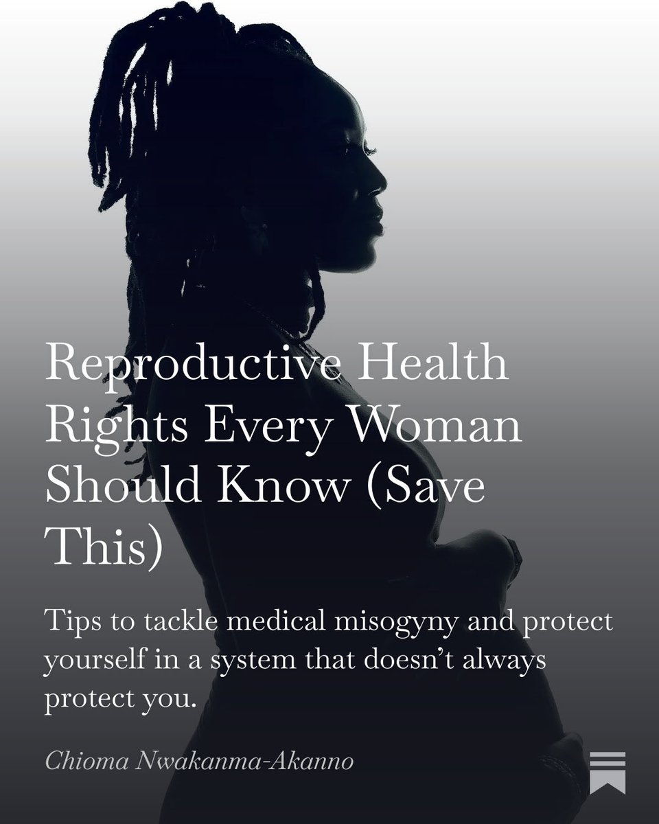 DrZobo's tweet photo. I wrote this because too many women are dying—not just from lack of quality care, but from lack of autonomy.

“What are my rights?”. It starts with education. This knowledge is not for you alone. Read, share and remember to subscribe.

https://t.co/dZS1byCXcP. https://t.co/zvOtukFGuT
