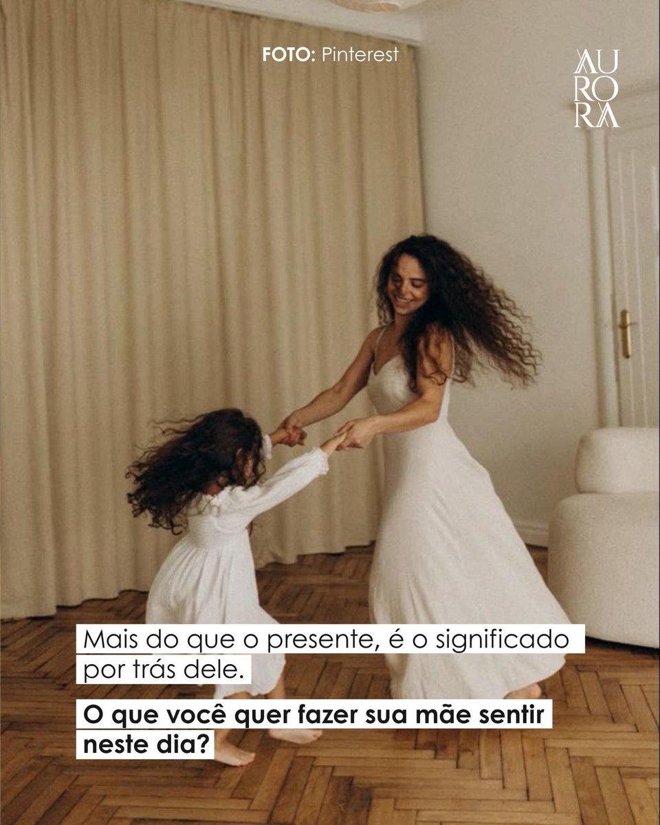 auroraoficialxx's tweet photo. Presentear no Dia das Mães é sobre intenção.
Mais do que o presente, é o que ele faz sentir.
#DiaDasMaes #Afeto #Familia #Presente #RevistaAurora https://t.co/1TF2WluqPf