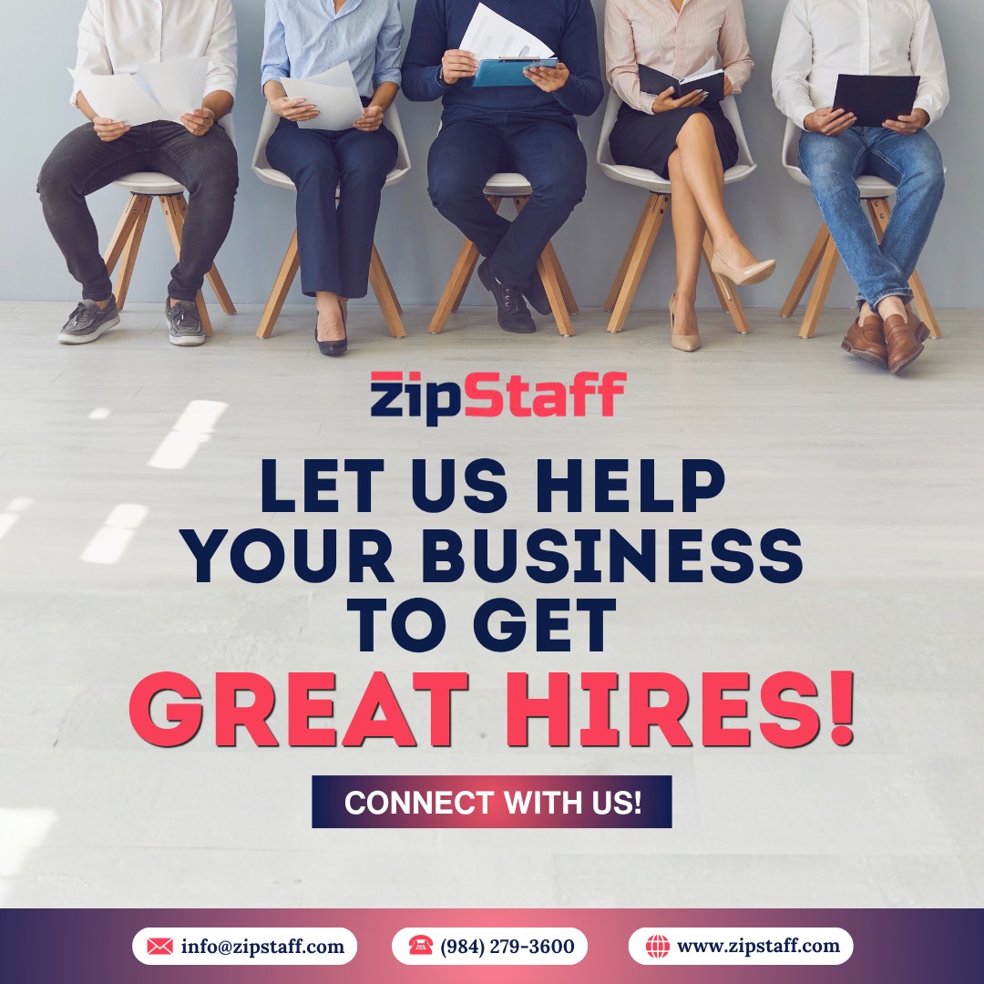 zipstaffinc's tweet image. Building teams that drive success. ✨

Zipstaff connects you with skilled, reliable talent that delivers real results.

📩 Ready to strengthen your workforce? Let’s connect.

#Zipstaff #SmartHiring #BusinessGrowth #GreatHires