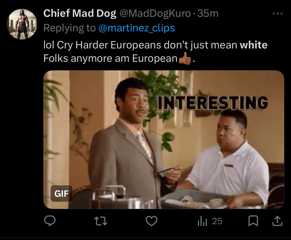James Cogent tweet media