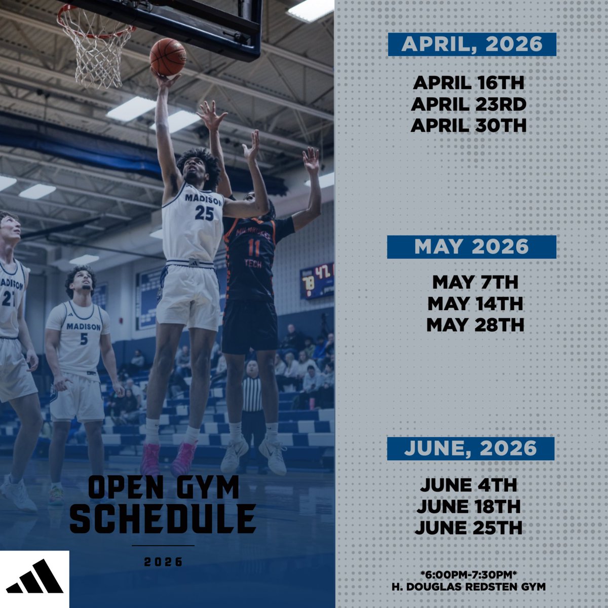 Madison College Men’s Basketball tweet media