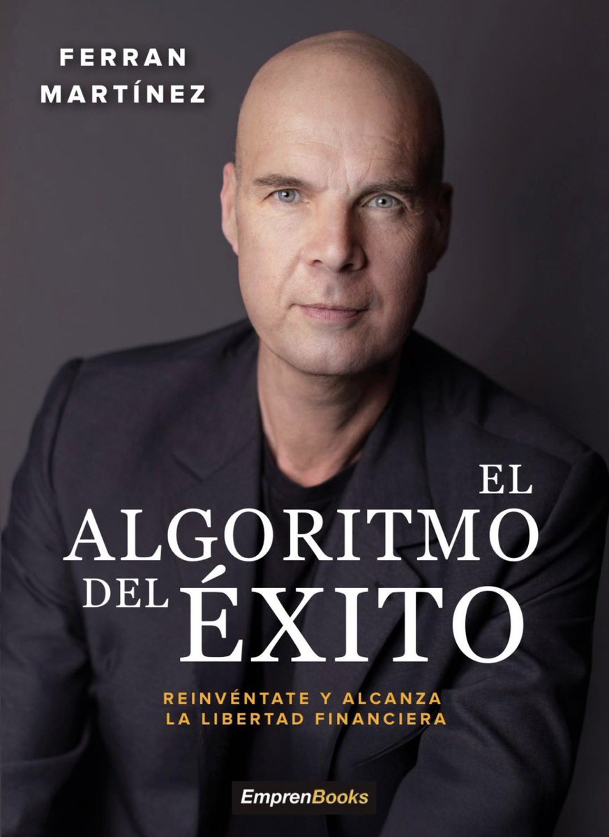 Ferran13's tweet photo. El próximo 4/5/26 sale a la venta “El Algoritmo del Éxito”. Un libro cercano y práctico, basado en mis experiencias como deportista de élite, inversor y emprendedor. Estrategias sobre el alto rendimiento aplicadas a la vida y a los negocios. https://t.co/cvHDxmMpLs https://t.co/bYLBMN1qwQ