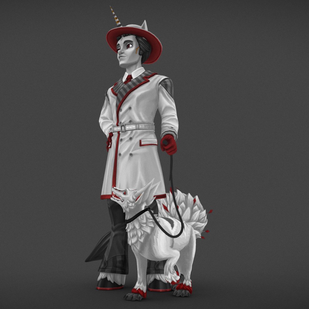 Hogarth Hovern is Judith’s father and one of the heads of the “Hovern  Brothers Communications and Fine Rings” company, which specializes in  crafting resonetic rings that enhance telepathic abilities. Hogarth himself has an indispensable talent for accounting.
#gamedev