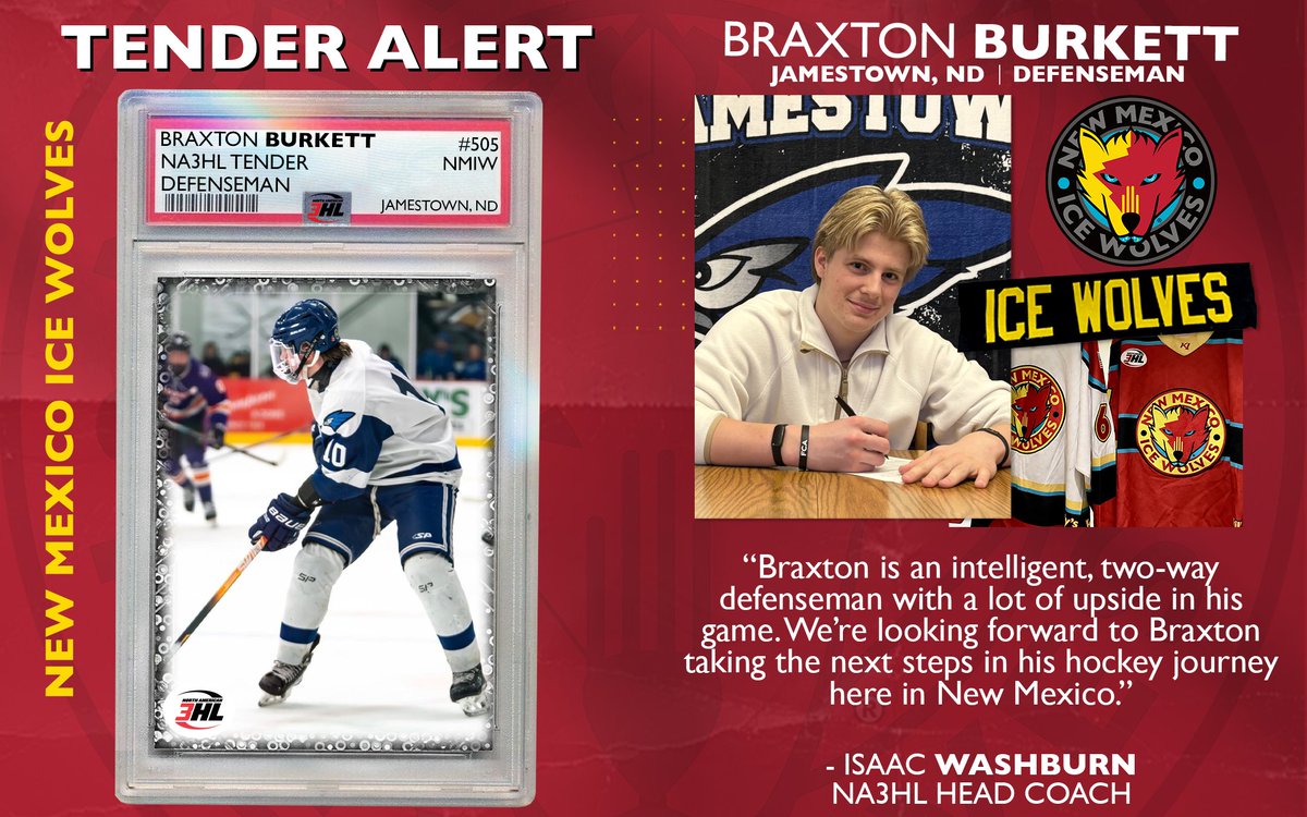 New Mexico Ice Wolves 3HL tweet media