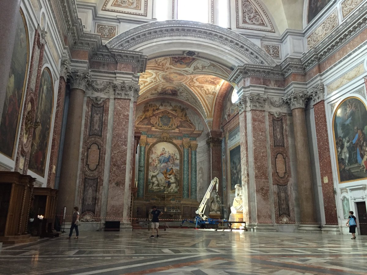 MarkWerling5's tweet image. The Diocletian Persecution ended today in 311 AD.

The Baths of Diocletian were converted to the Church of St. Mary and the Martyrs.  #Diocletian #Persecution #EdictOfMilan