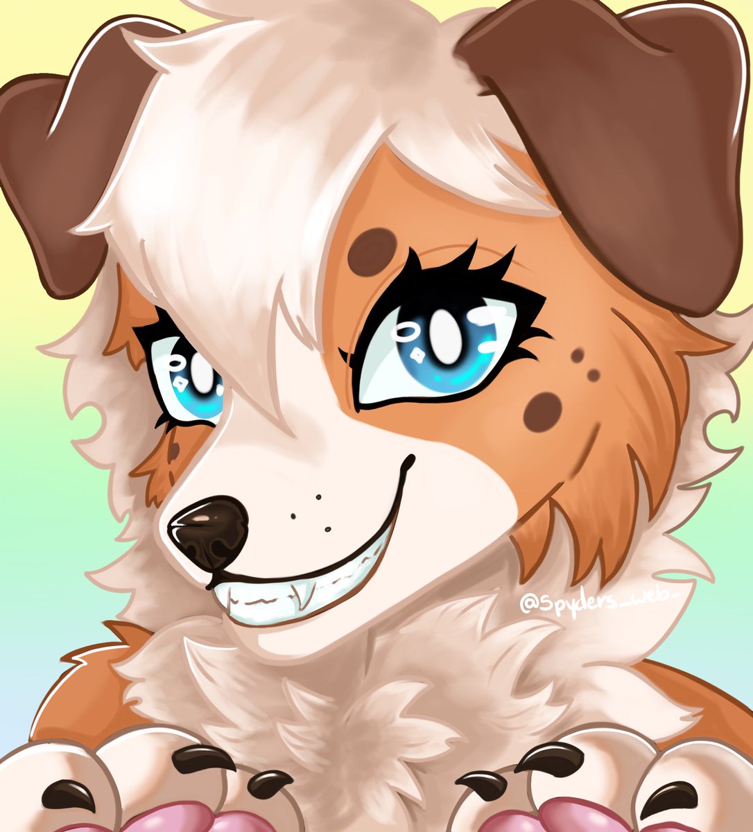 spyders_web_'s tweet image. Was doing an art trade and after i sent my side they blocked me :(  AND they sent me an Ai reference that i didn’t notice. But here’s my side of it ig #artmoots #scammer #furryart #furry #fursona