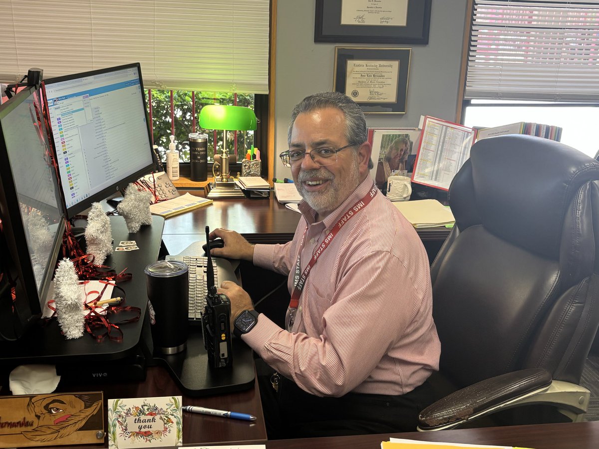 PhillyB84's tweet photo. Happy National Principal’s Day to our very own @IMS_Indians Mr. Jose L. Hernandez. We had a great time celebrating you and all you do for our school and community. One of the best in @collierschools https://t.co/AUlZJ3IEoU