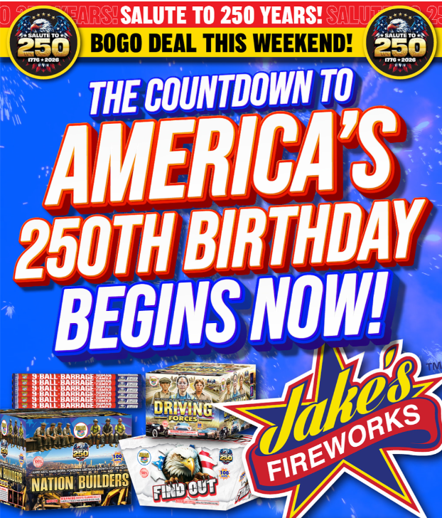 Jake's Fireworks tweet media