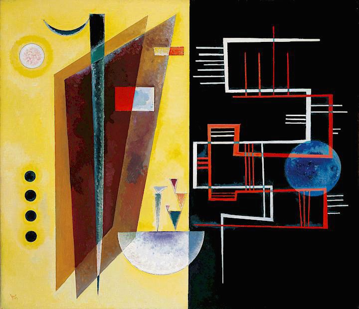 MenschOhneMusil's tweet image. Wassily #Kandinsky (1866-1944) Inner Alliance. 1929.