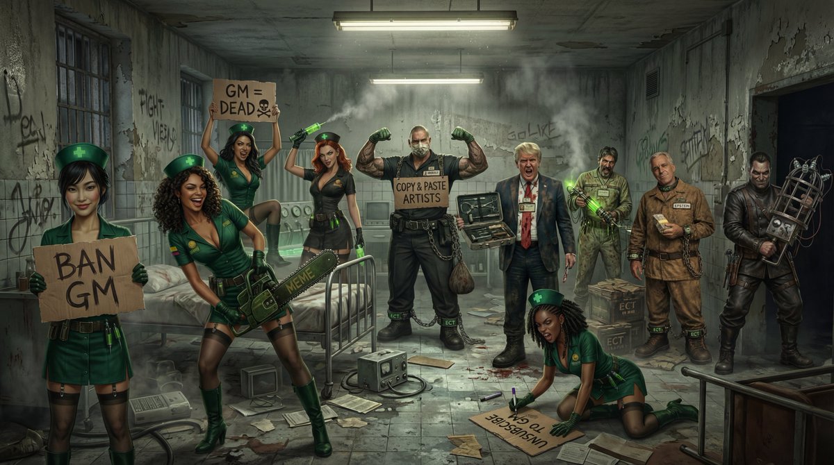 Meme Asylum Experiment NFTs tweet media