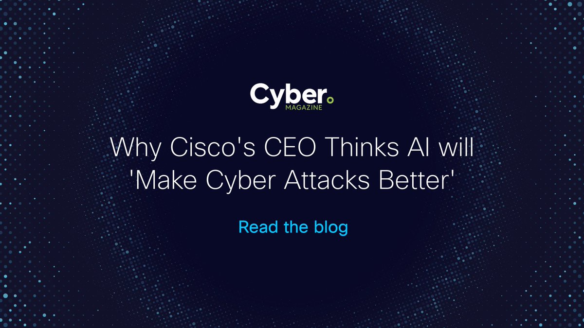 Cisco Security tweet media