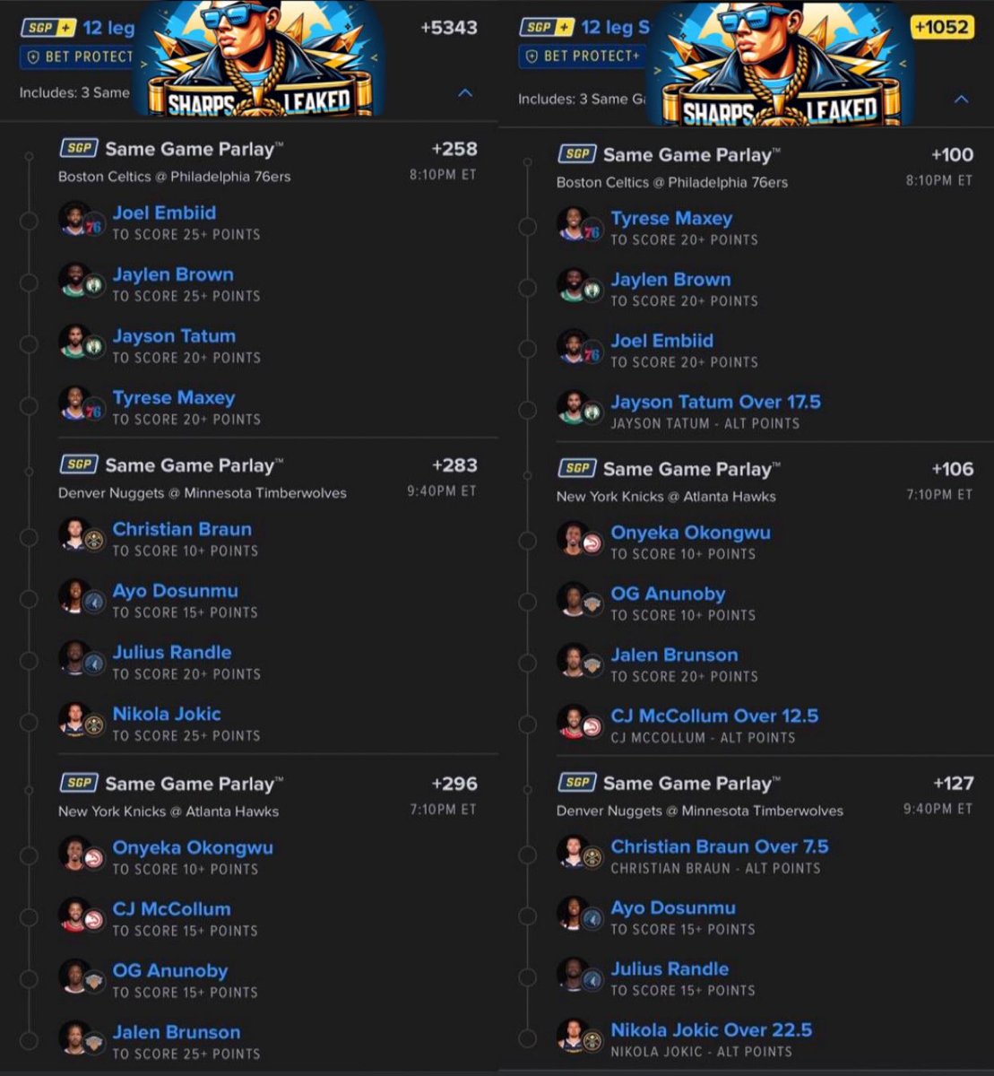 SharpsLeaked's tweet image. BasketballGoddess7 VIP plays 🚨 for FREE ‼️

Stop funding 💩 cappers follow us for more 🙌 All plays pinned above ⬆️ 

#GamblingTwitter #MLBBets #NBABets #Gambling𝕏 #SportsBettingX