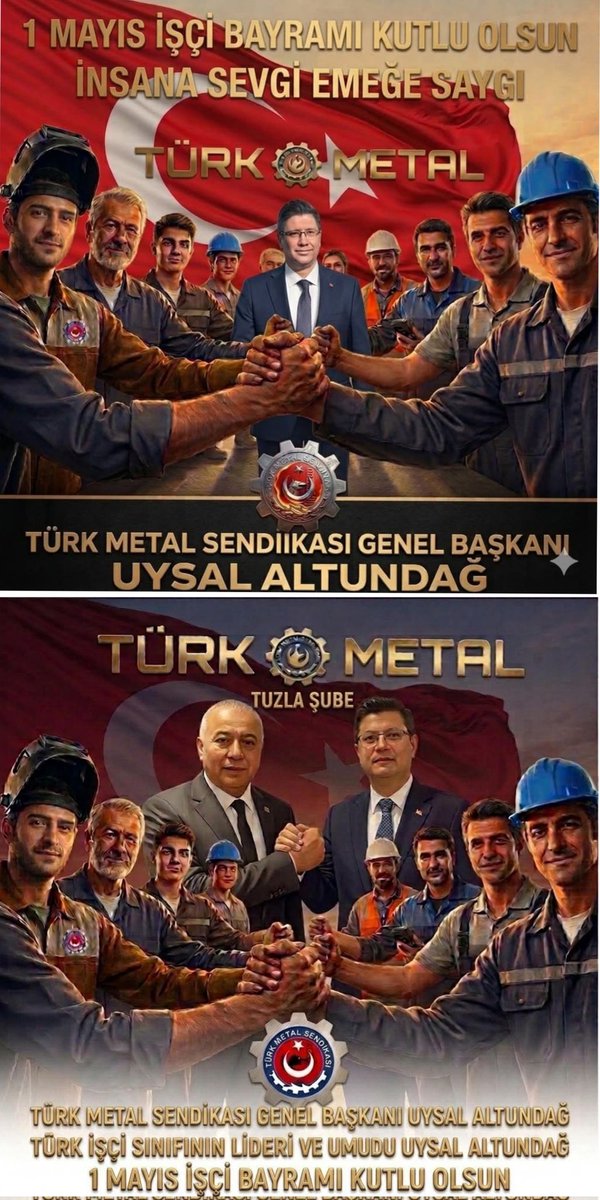huseyin80190's tweet image. Emek En Yüce Değerdir.
Alın Teriyle Kazananların Onur Günü; 1 Mayıs Emek Ve Dayanışma Günümüz Kutlu Olsun.
#Yaşasın1MayısİşçiBayramı
#TuzlaŞubesi
#Stoeger🇹🇷