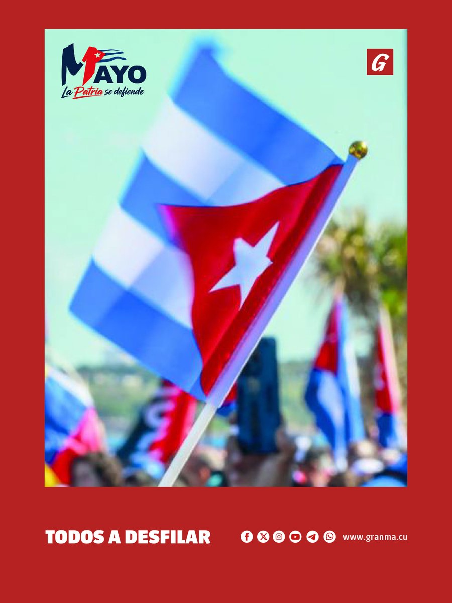 ✊🇨🇺 ¡Viva la Revolución cubana!
¡Patria o Muerte! ¡Venceremos!
#LaPatriaSeDefiende