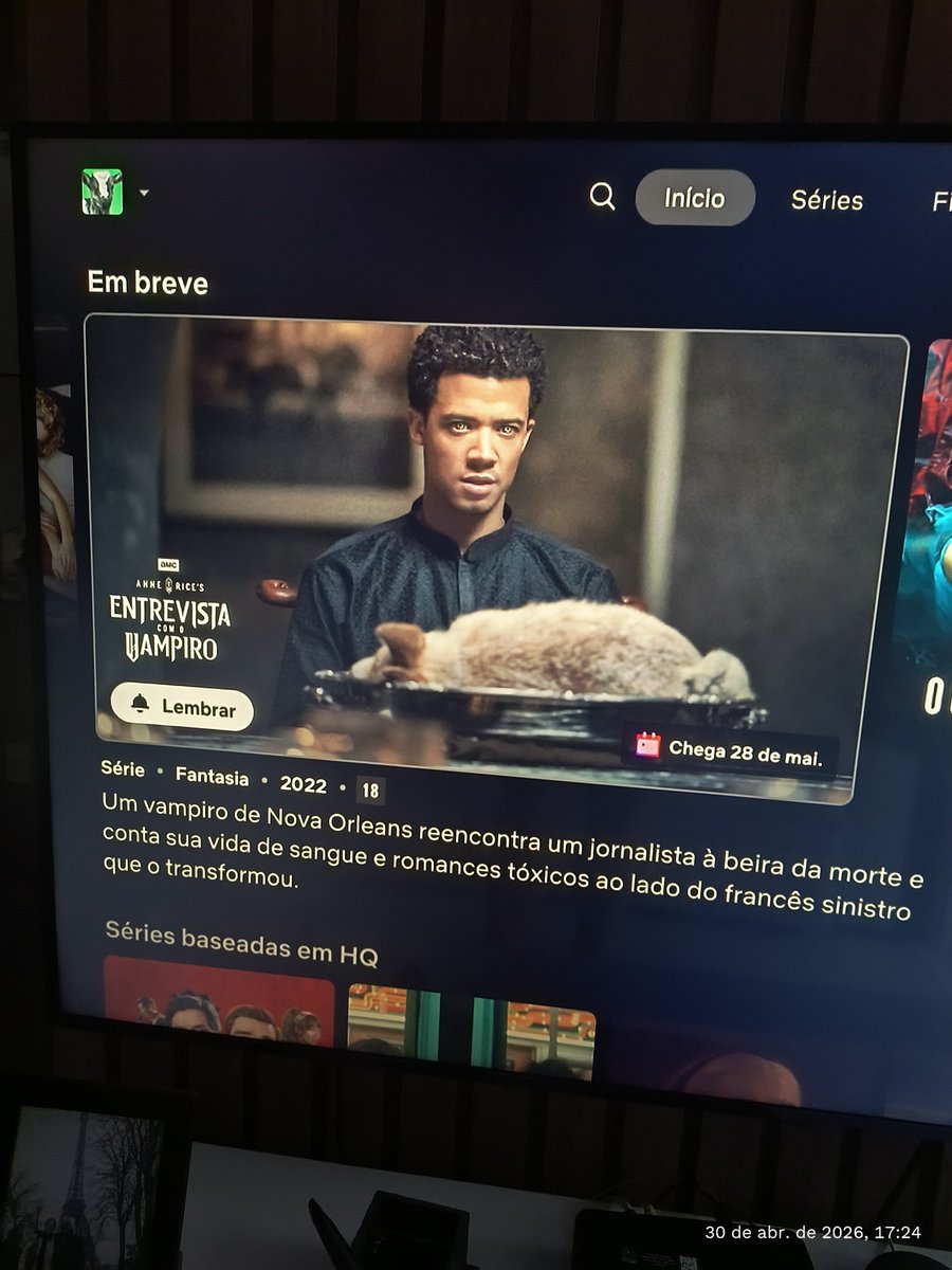 samreidbrasil's tweet photo. 🚨🚨🚨 ATENCÃO 🚨🚨🚨
A série Entrevista com o Vampiro chega na @netflixbrasil no dia 28 DE MAIO!!!! 🗣️🗣️🗣️🗣️

É HORA DE MOSTRAR A FORÇA DO FANDOM BRASILEIRO!!! 

Surta, comenta e compartilha com seus amigos! Aproveita e marca quem ainda não viu a série!!!! 

#samreid #samreidbrasil #interviewwithavampire #netflixbrasil