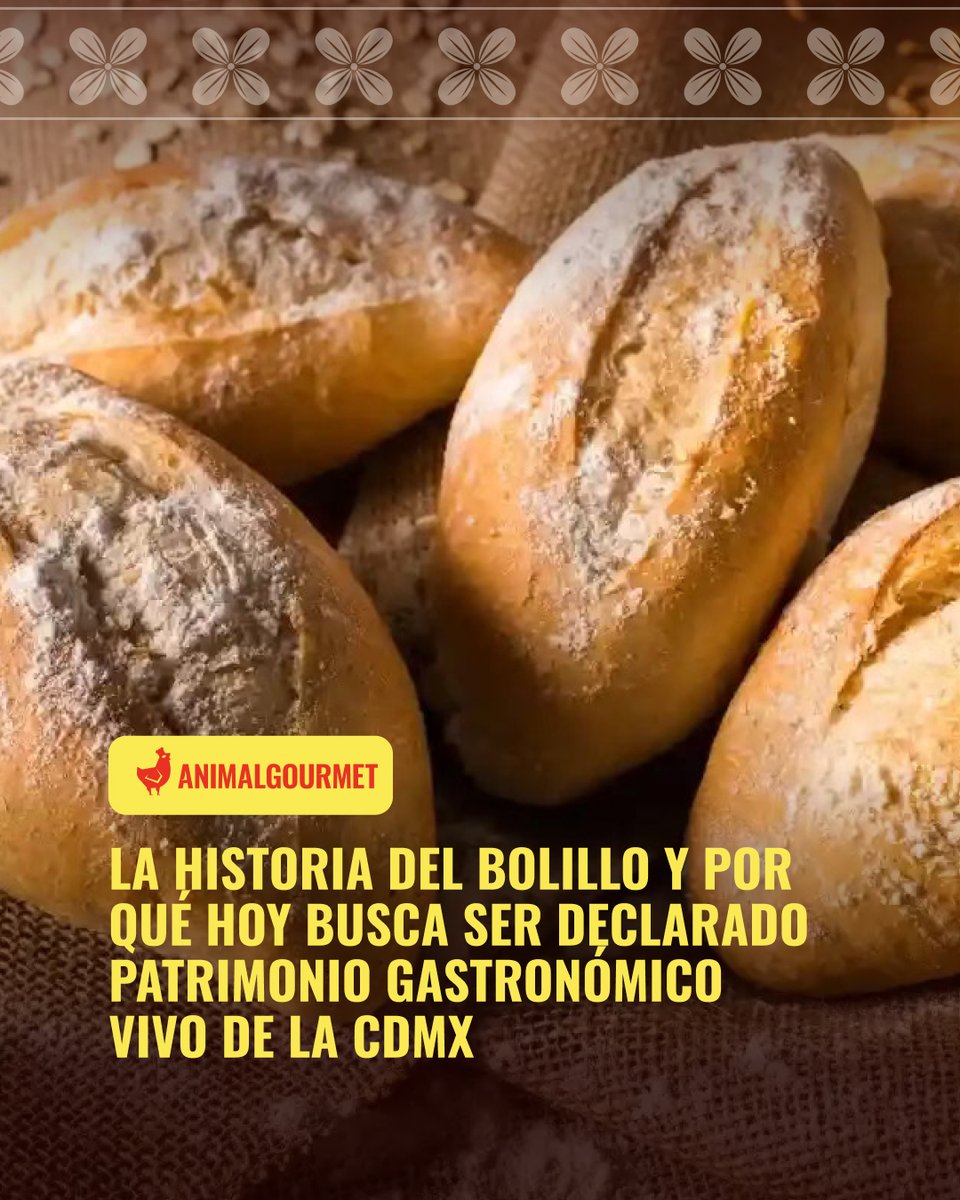 ✅El bolillo merece ser considerado un Patrimonio Gastronómico Vivo de la Ciudad de México no solo por su sabor, sino por su historia ¿Qué opinas?👌✨
grupoanimal.mx/gastronomia/te…