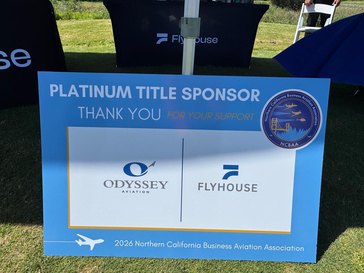 OdysseyBahamas's tweet image. The Odyssey team is out on the West Coast &amp;amp; they understood the assignment⛳️

@ the 6th Annual #NorthernCalifornia #BusinessAviation Association #GolfTournament alongside our co–Platinum sponsor, #FlyHouse✈️

#BizAv #networking is a tough assignment!😜 

#NCBAA #NorCalBAA ⛳️