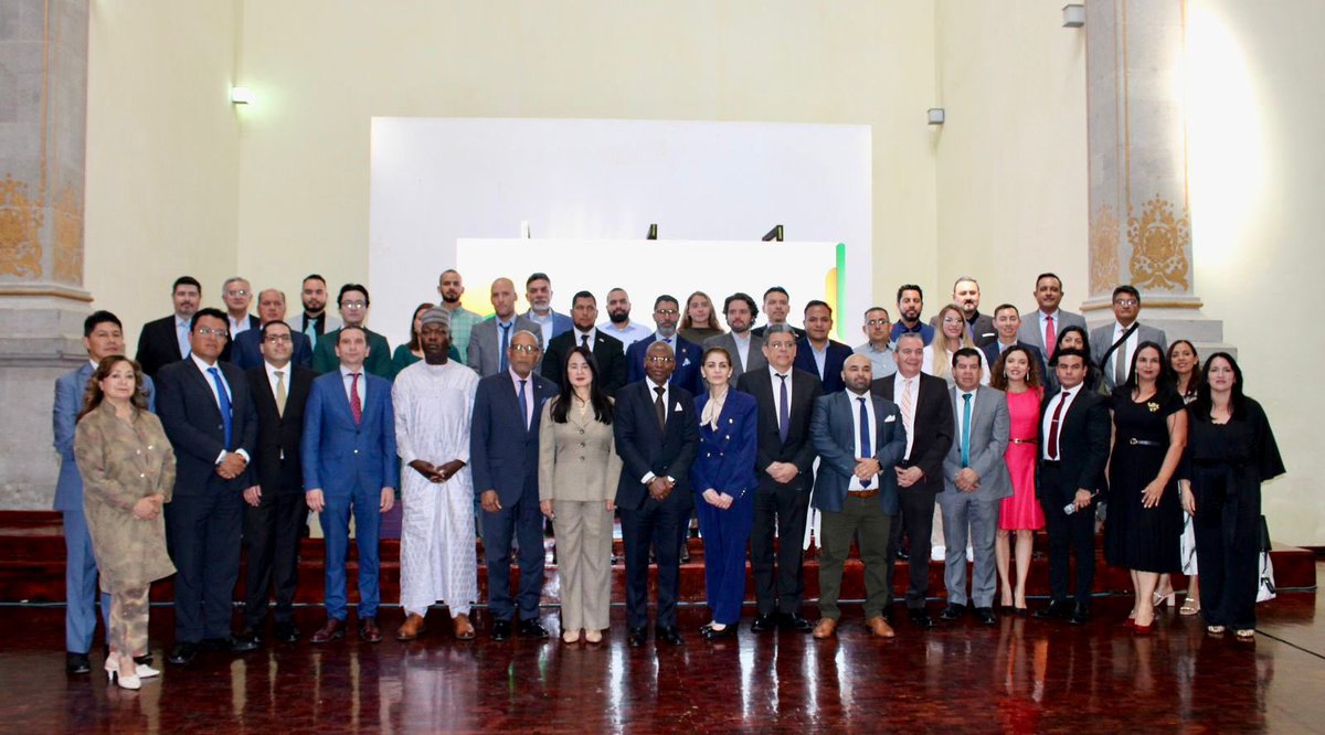 AgomeztII's tweet photo. Con gran entusiasmo asistí al lanzamiento del capítulo México de la Camara de Comercio Latino Africana (CLAF), coorganizado por la Emb @ambacimexmx 🇨🇮. #Africa significa un enorme potencial económico, comercial y de inversión para el empresariado mexicano en diversos sectores. https://t.co/AV6PAfG9kz