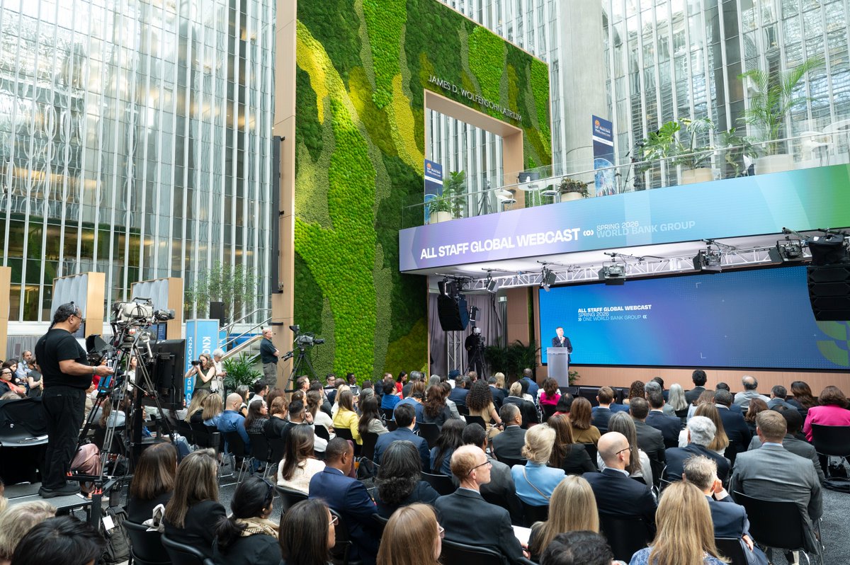 World Bank Group tweet media