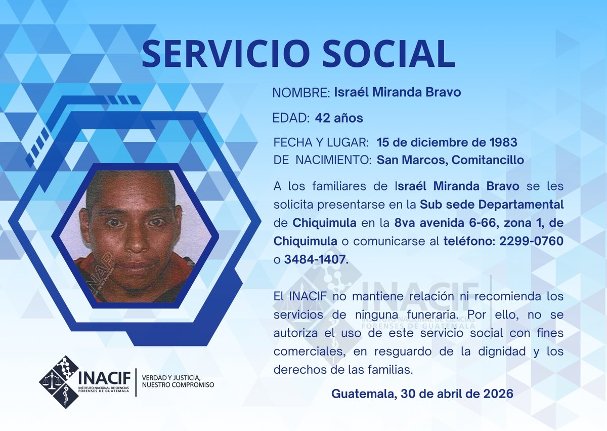 INACIF GUATEMALA tweet media