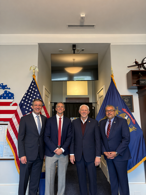 mibeverage's tweet photo. Last week, the Michigan Beverage Association took on Washington, D.C.! 

We met with our elected officials to discuss the beverage industry's economic impact.

Thanks to @RepScholten, @RepMoolenaar and @RepJackBergman for taking the time to meet with us! https://t.co/j3cuOHnHJJ