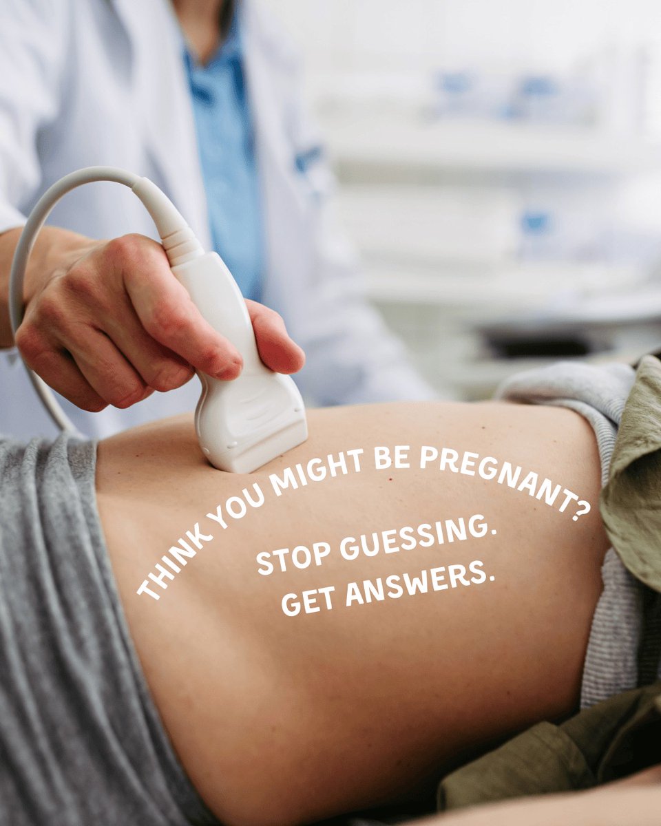 BellaPRC's tweet photo. If you think u may be pregnant, don’t guess—get answers. A limited obstetrical ultrasound can confirm how far along you are &amp; what’s really going on.

We offer free pregnancy tests, free ultrasounds, &amp; a safe place to talk thru your next steps. You’re not alone—reach out today. https://t.co/8IsC8r1opB