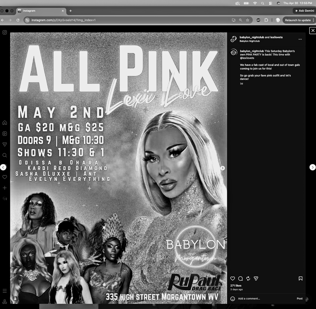 LexiLove's tweet photo. CEASE AND DESIST – Unauthorized Use of Federally Registered Trademark LEXI LOVE®

To Whom It May Concern at Babylon Nightclub: This message serves as formal notice to immediately cease and desist all unauthorized use of the federally registered trademark LEXI LOVE®, including but not limited to any commercial, promotional, or public-facing materials hosted, distributed, or supported via your affiliated services.

Infringing content includes, but is not limited to: https://t.co/lNZysQIr4k

NOTICE OF FEDERAL LITIGATION
The LEXI LOVE® mark is the subject of ongoing federal litigation: Selena Scola, aka Lexi Love® v. Cody Barnes, an individual; @paramountplus @skydance Corporation; and @worldofwonder Productions, Inc.

This litigation concerns unauthorized commercial use of the LEXI LOVE® trademark within major entertainment and promotional contexts. Continued use of the mark after notice heightens exposure to claims of willful infringement.

TRADEMARK RIGHTS
LEXI LOVE® is a federally registered trademark on the USPTO Principal Register (Reg. No. 7,727,806)

The mark has been in continuous commercial use since 2004 and is recognized in international proceedings:
https://t.co/0UfrlmerCB

It is further protected under the Madrid Protocol (International Registration No. 1,877,373)

Use of this mark without authorization constitutes trademark infringement under applicable U.S. and international law.

DEMANDS
You are hereby directed to:
- Immediately remove any and all content, listings, or materials referencing the name Lexi Love®
- Cease and desist from any further use of the LEXI LOVE® trademark or any confusingly similar variants
- Confirm in writing within one (1) business day that all such uses have been discontinued