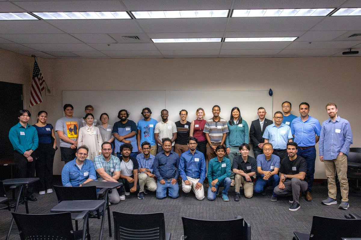 UCFMAE's tweet photo. What a wonderful MAE Research Day! ✨ 

We're incredibly proud of all our graduate students; their research work was truly outstanding. Thank you to all who joined us! Charge On! https://t.co/QVrdLMTYmQ