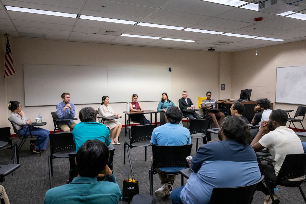 UCFMAE's tweet photo. What a wonderful MAE Research Day! ✨ 

We're incredibly proud of all our graduate students; their research work was truly outstanding. Thank you to all who joined us! Charge On! https://t.co/QVrdLMTYmQ