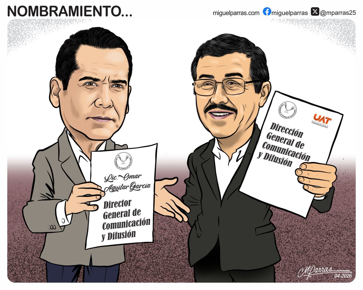 mparras25's tweet image. NOMBRAMIENTO como Director General de Comunicación y Difusión de la #UAT miguelparras.com