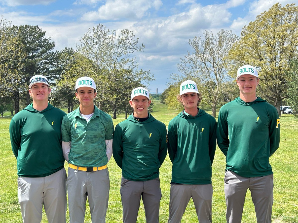 The Pius X Boys were back at it today in the Capital City Championship at Holmes GC. The team finished 7th in a stacked 15 team field shooting a score of 309

Henry Stempson fired a scorching hot round of one under 71, good enough for 4th place!

Go Bolts! ⚡️