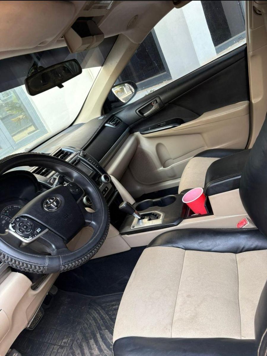 Abdulrahim19648's tweet image. 🚨 Distress Sale 🚨
Toyota Camry 2013 (4 plugs)
✔ Sound engine
✔ Smooth gear
✔ Clean interior
💰 ₦8.1M
📍 Abuja
#Nigeria #Abuja #Lagos #auduautoplug #allnigerians