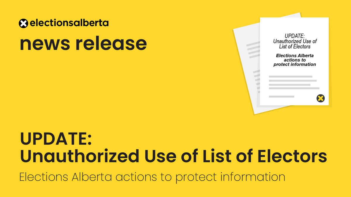Elections Alberta tweet media