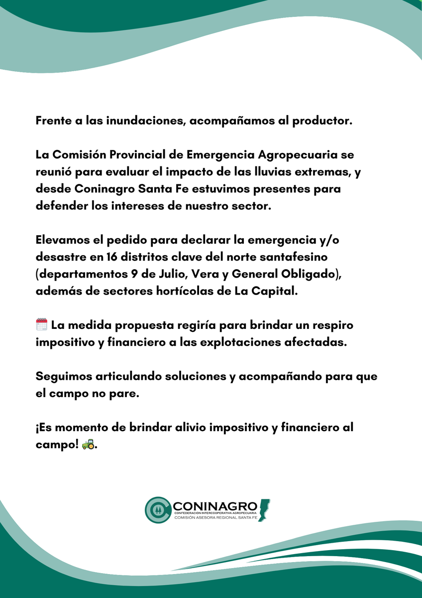 Coninagro Santa Fe tweet media