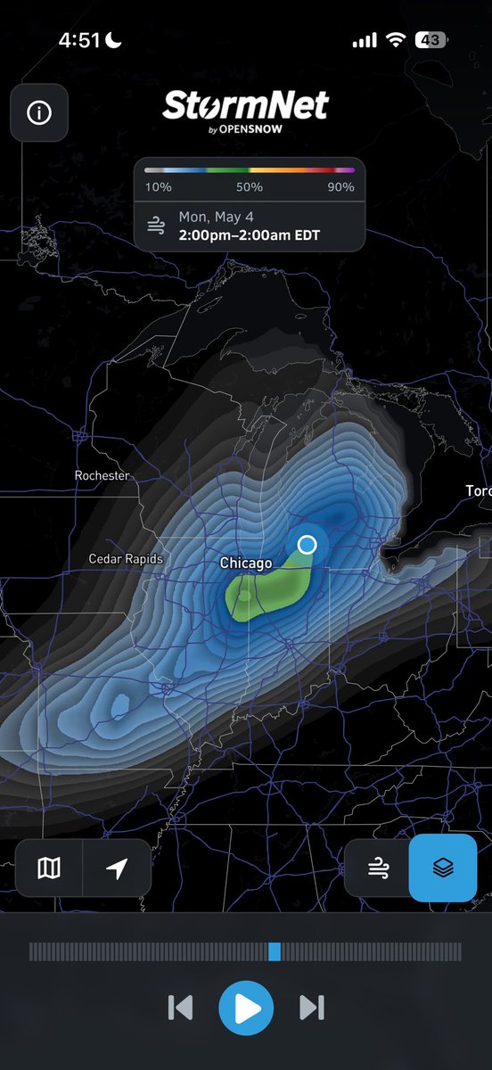 Krslovemsmpg's tweet photo. StormNet is showing that we could get a severe weather event on May 4! #stormnet @MaxVelocityWX @StormNetWx @NWSSPC @AmazingDude29 https://t.co/AnZEbgQPsV