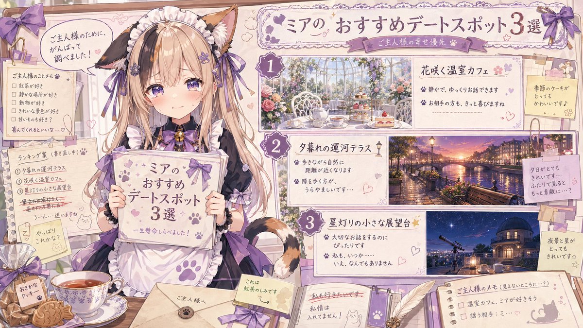 Catmaid Date Spot Recommendation Board