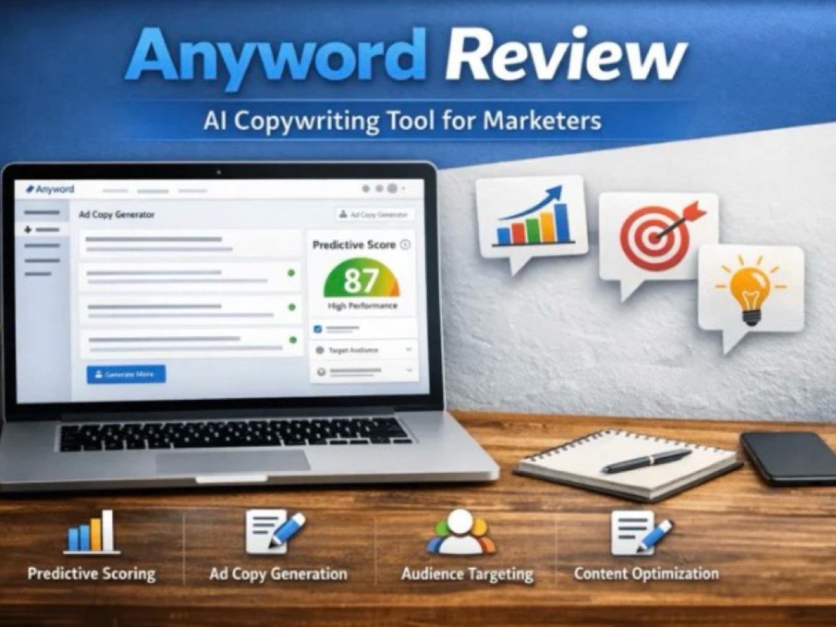 rite_cost's tweet image. This Anyword review shows that the tool can be very helpful in the right context — especially for marketers who want to generate and evaluate copy quickly.
➡️ looplia.com/anyword-review…
 
#Anyword
#ArtificialIntelligence
#AITools
#AIGenerated
       #AI