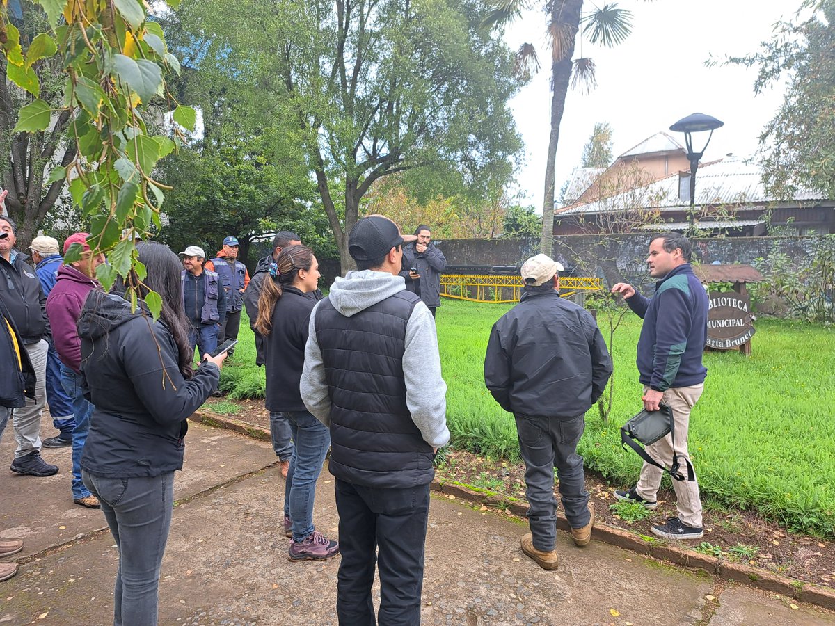 conaf_araucania's tweet image. 🌳✂️ En #Victoria, CONAF realizó capacitación teórico-práctica en poda y mantención del arbolado urbano, dirigida a funcionarios municipales.

Instancia que fortalece capacidades para una gestión adecuada de los espacios urbanos 💚
#CONAF #ArboladoUrbano #LaAraucanía