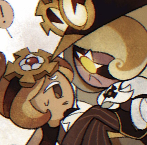 HeyHeyNiki's tweet image. What a narcissist…/j ⏳🥐

No but what’s up with Timekeeper and her chin grabs 😭🤔

🍪💛🧡

#timekeepercookie #croissantcookie #crk #cookierun