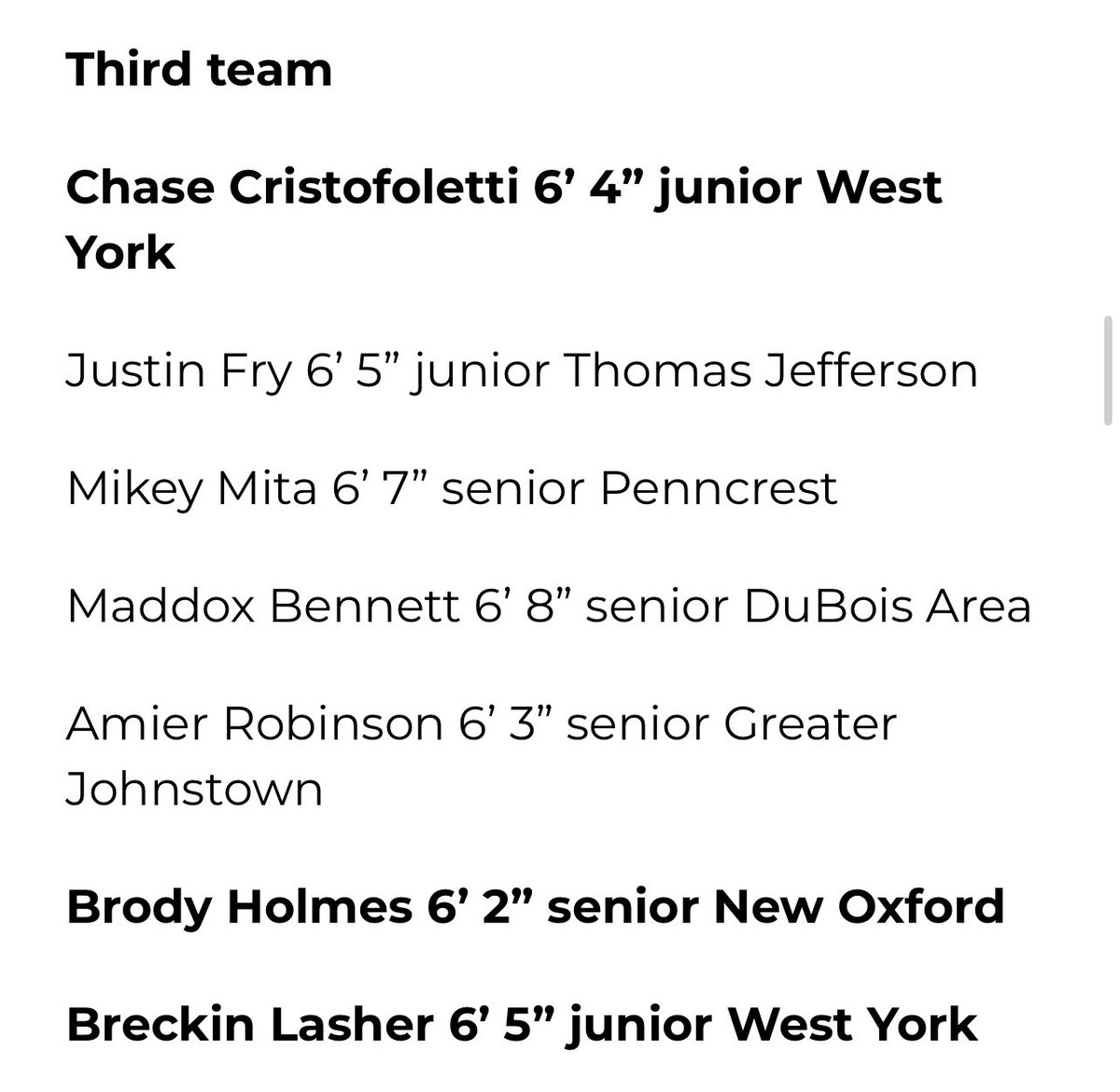 trojanshoops's tweet photo. More big news today as 2026 @mier_trez adds a second consecutive all-state accolade to his resume. With over 1,300 points, 4 district titles, 2 elite 8’s, all-county 1st team, Amier cements himself among the Trojan greats in history‼️

Proud of you, much love 🩵🖤🤍 https://t.co/n29vS5gGAl