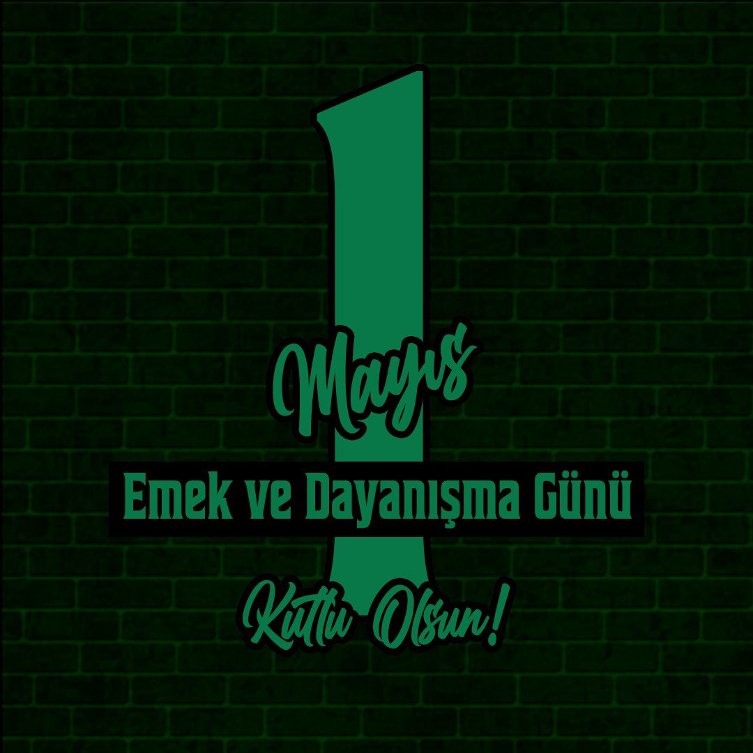 LiseHmresmi's tweet photo. Alın terinin, emeğin ve dayanışmanın günü: 1 Mayıs kutlu olsun.
#HMLISE https://t.co/d7rJ8bgNeD