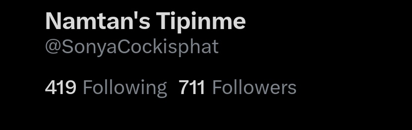 Namtan's Tipinme tweet media