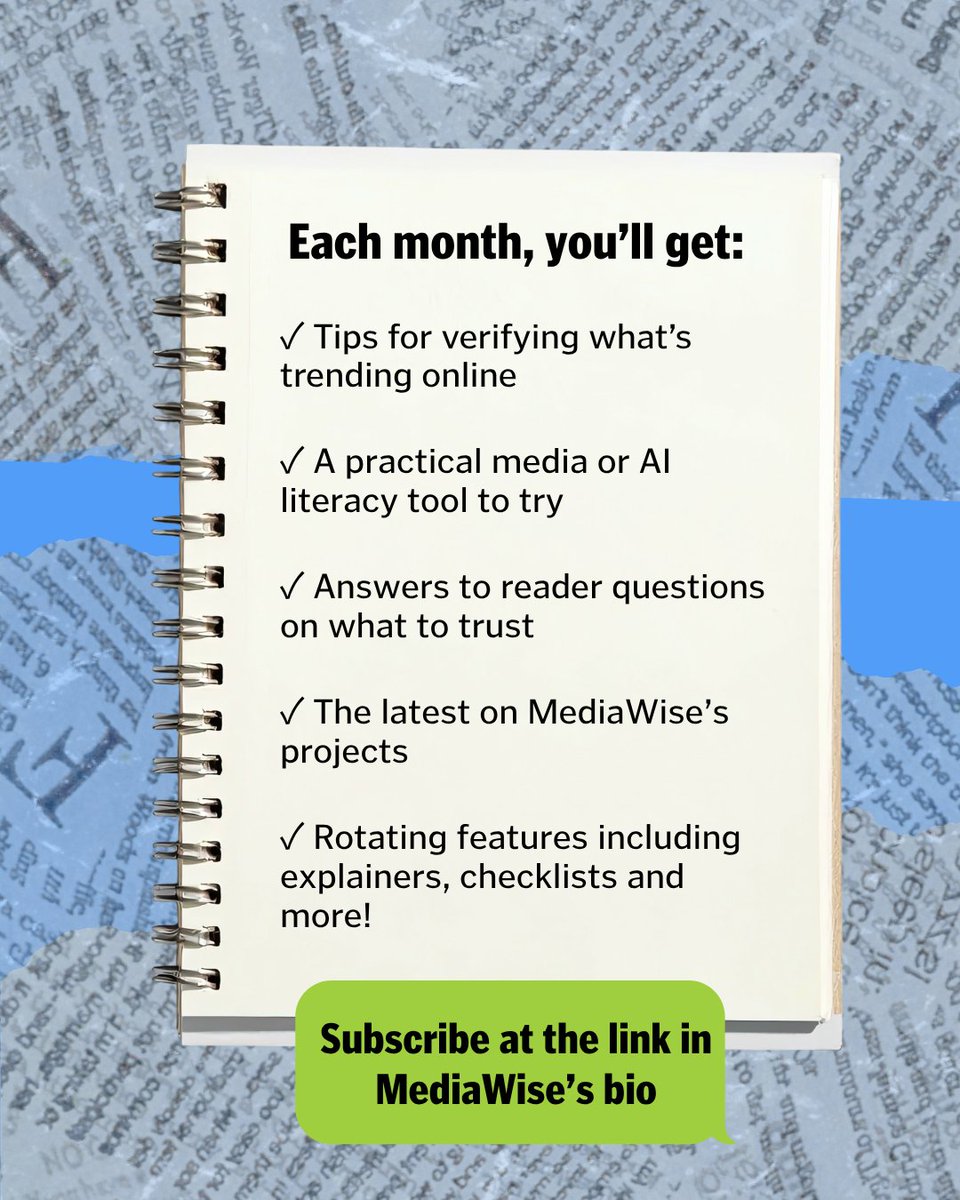 MediaWise tweet media