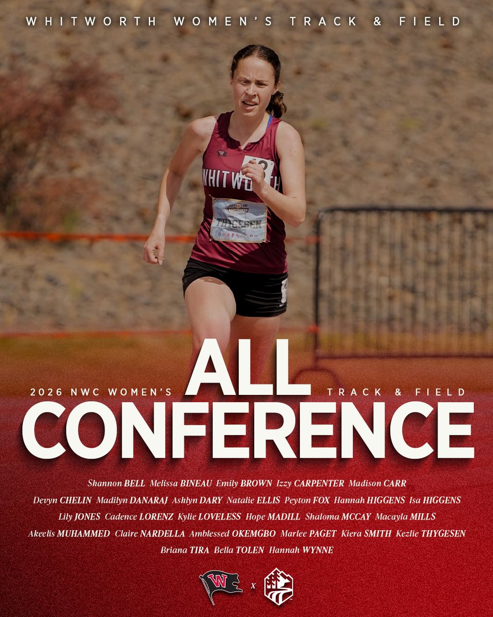 gobucs's tweet photo. The Pirates claim 50 honorees on the All-Northwest Conference track &amp; field teams! The women totaled 27 and the men totaled 23 athletes listed. https://t.co/XIYVc41h9D