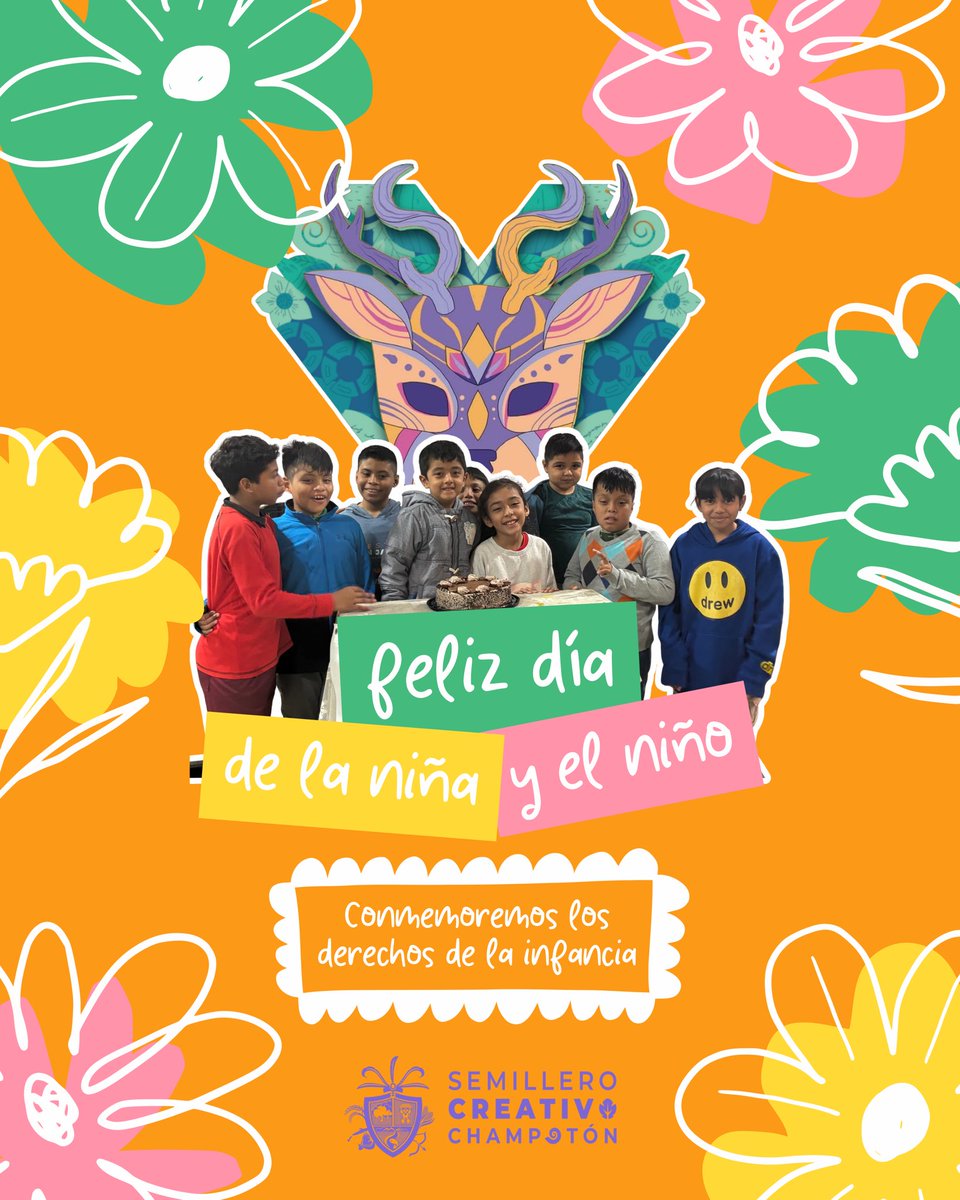 SCChampoton's tweet photo. El 30 de abril se celebra el Día del Niño y la Niña en México, una fecha instituida en 1924 para promover los derechos, el bienestar y el desarrollo integral de la infancia.

¡A los niños, los cuidamos todos!

#EsTiempoDeChampotón #ChampotónSemilleroDelPueblo https://t.co/aZmQRqbqg1