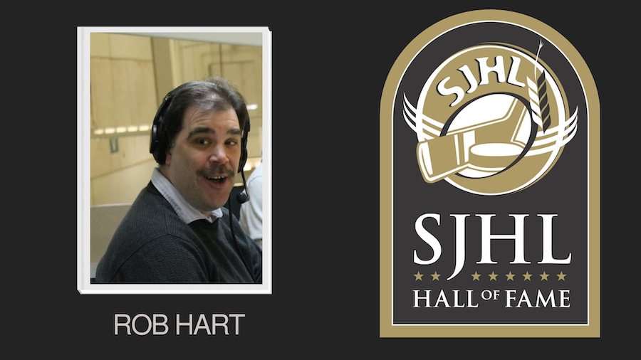 theSJHL's tweet image. 🪧#SJHLNEWS | The Flin Flon Bombers are proud to announce that Play by Play man Rob Hart will be inducted into the Saskatchewan Junior Hockey League Hall of Fame in September of 2026.

#SuccessStartsHere