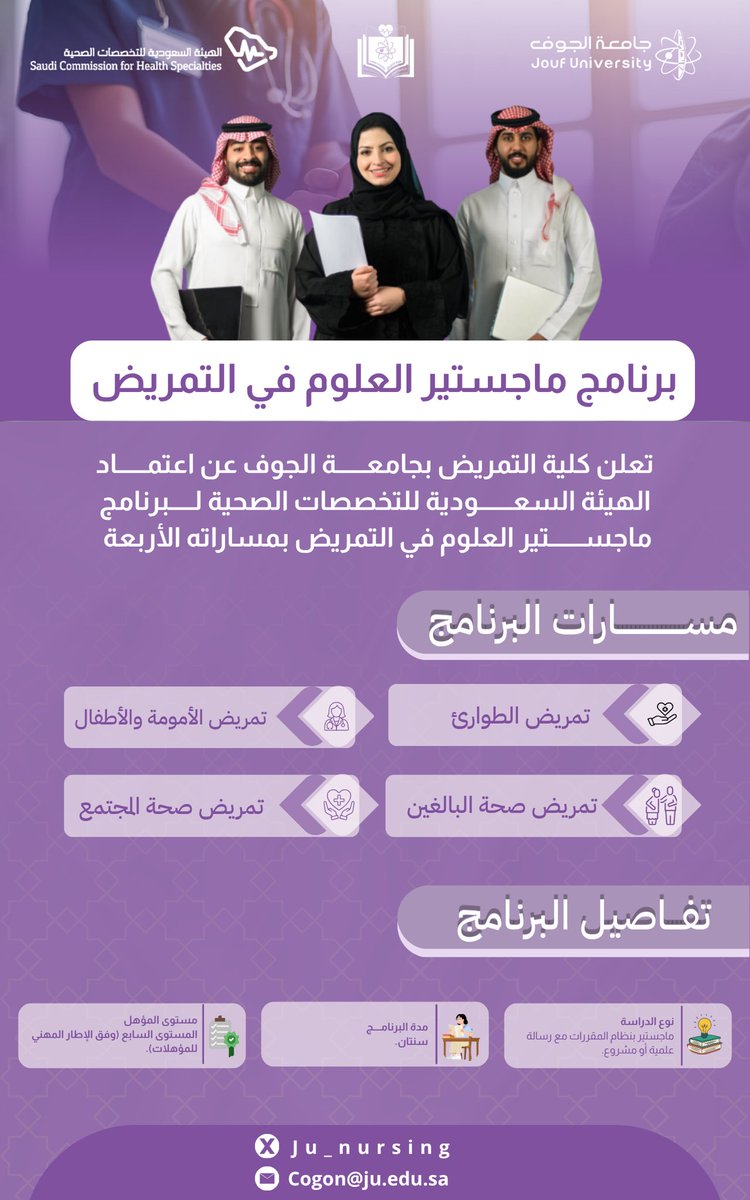 كلية التمريض College of Nursing tweet media
