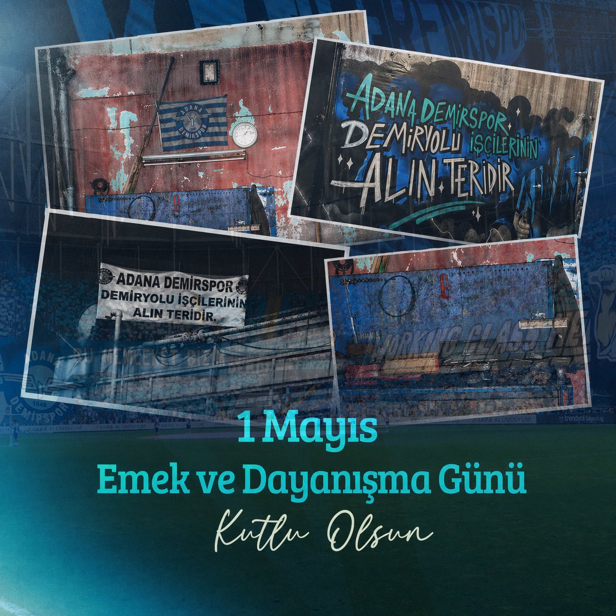 1 Mayıs İşçi ve Emekçi Bayramı kutlu olsun!

Sahada ter döken futbolcularımızdan, tribünde coşkuyu büyüten taraftarımıza; kulübümüz için emek veren tüm personellerimize minnettarız.